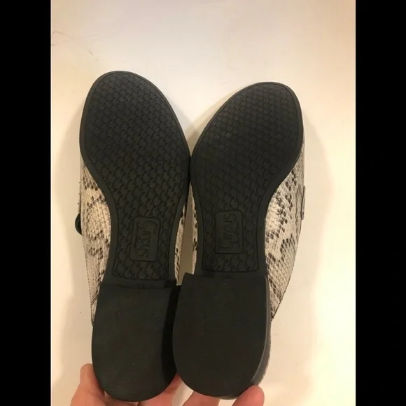 NWOT CIRCUS BY SAM EDELMAN Hal Snake Embossed Mule - Picture 7 of 16